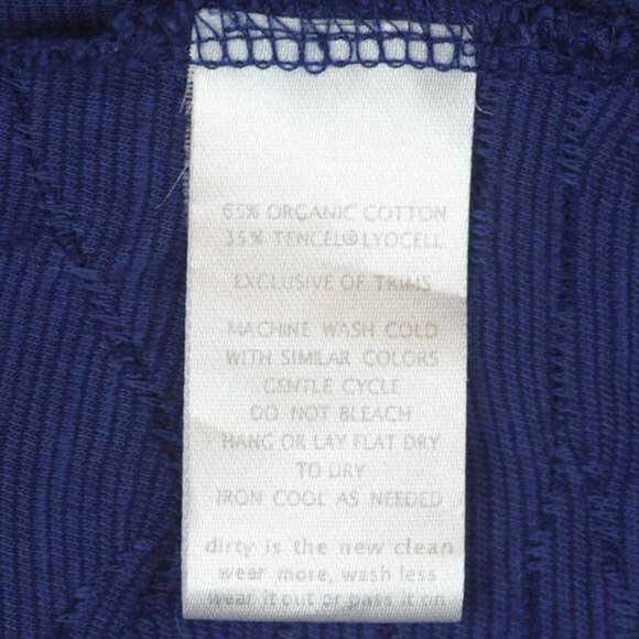 Horny Toad Samba Wave Women's XS Blue Knit Scoop Neck Jersey Sheath Dress - Picture 8 of 8